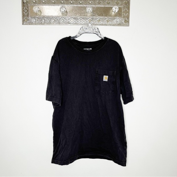 Carhartt Loose Fit Black Tee Size Men's Medium - Picture 1 of 7
